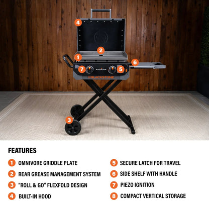 22" Griddle with Flexfold Legs Bundle