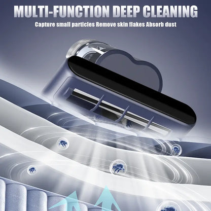 Bed Vacuum Cleaner – UV, 149°F Hot Air, Dual Cup, 16Kpa Suction