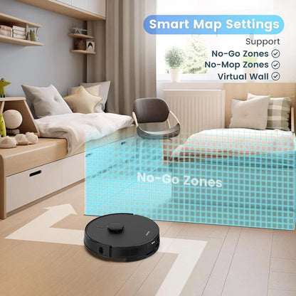 T20 Self-Emptying Robot Vacuum Cleaner Self-Charging Smart Mapping WiFi
