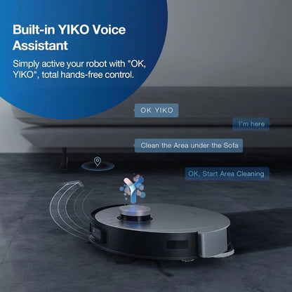 DEEBOT X1 Plus Robot Vacuum and Mop Self Emptying Station Live Monitor