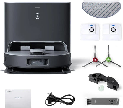 DEEBOT X1 Plus Robot Vacuum and Mop Self Emptying Station Live Monitor