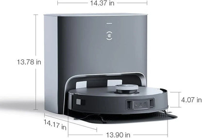 DEEBOT X1 Plus Robot Vacuum and Mop Self Emptying Station Live Monitor