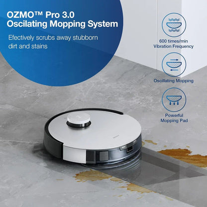 DEEBOT X1 Plus Robot Vacuum and Mop Self Emptying Station Live Monitor